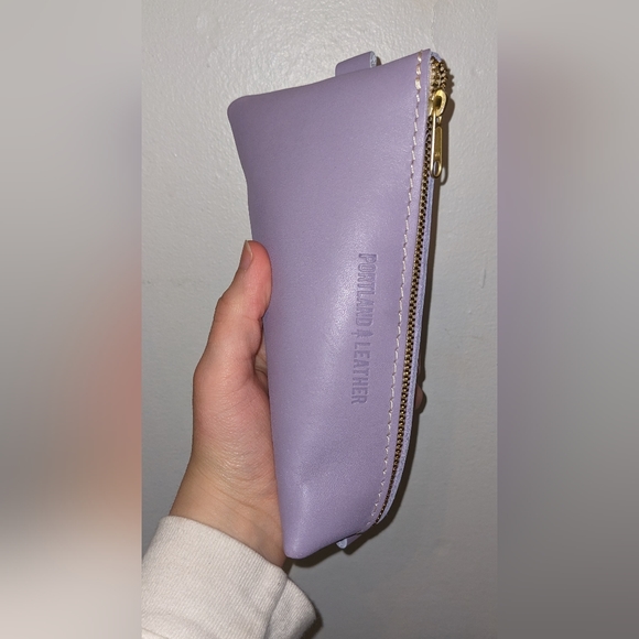 Portland Leather Handbags - Portland Leather Goods AP Lavender Alpine Pouch